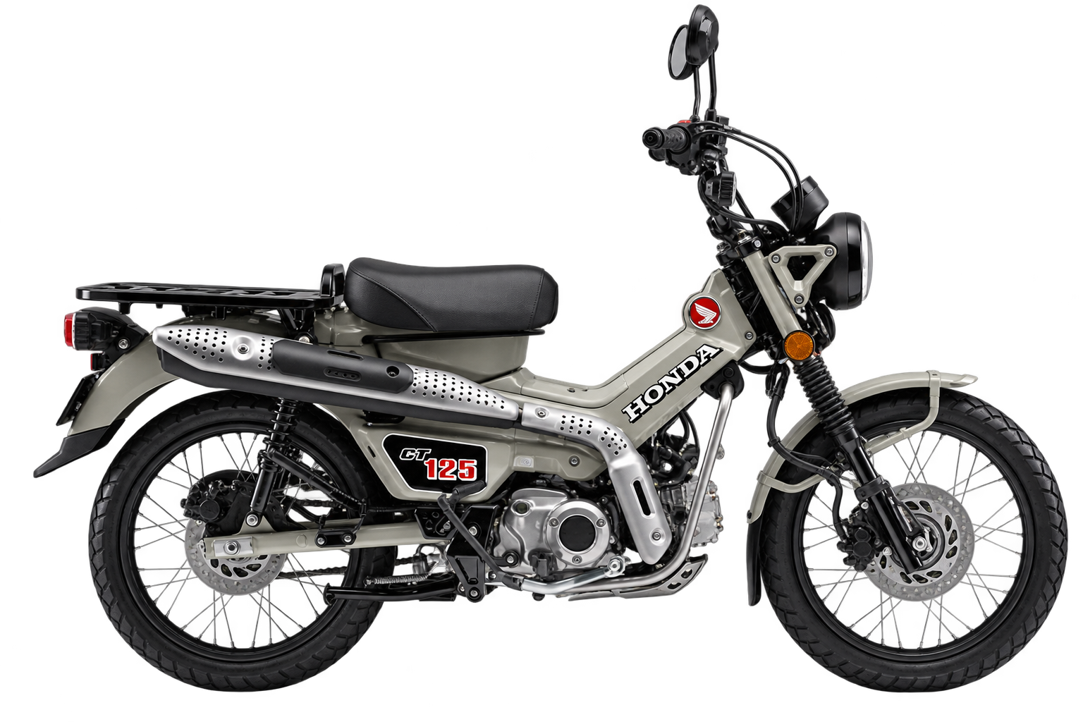 HONDA CT125 CEMENT GREY